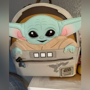 Grogu Disney loungefly backpack